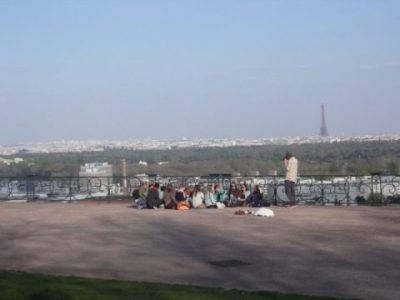 La terrasse du Fécheray sur le Mont Valérien à Suresnes / © Steve Stillman pour Enlarge your Paris