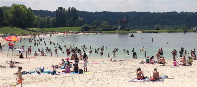 Plage de l'île de loisirs de Jablines / © Steve Stillman pour Enlarge your Paris