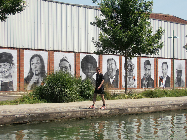 Le canal de l'Ourcq à Pantin / © Jeanne Menjoulet (Creative commons - Flickr)