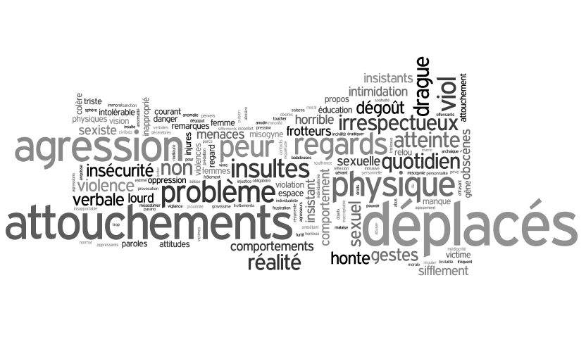 Sondage harcèlement transports / © La raileuse