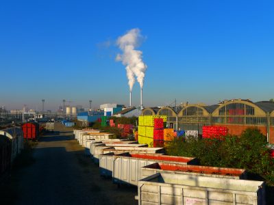 L'usine d'incinération des déchets du Syctom à la frontière entre Paris et Ivry / © Stefan Shankland