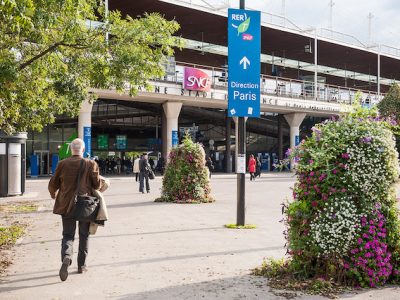 La gare de Saint-Denis - Stade de France / © Gérard Rolando - Société du Grand Paris