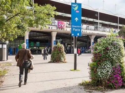 La gare de Saint-Denis - Stade de France / © Gérard Rolando - Société du Grand Paris