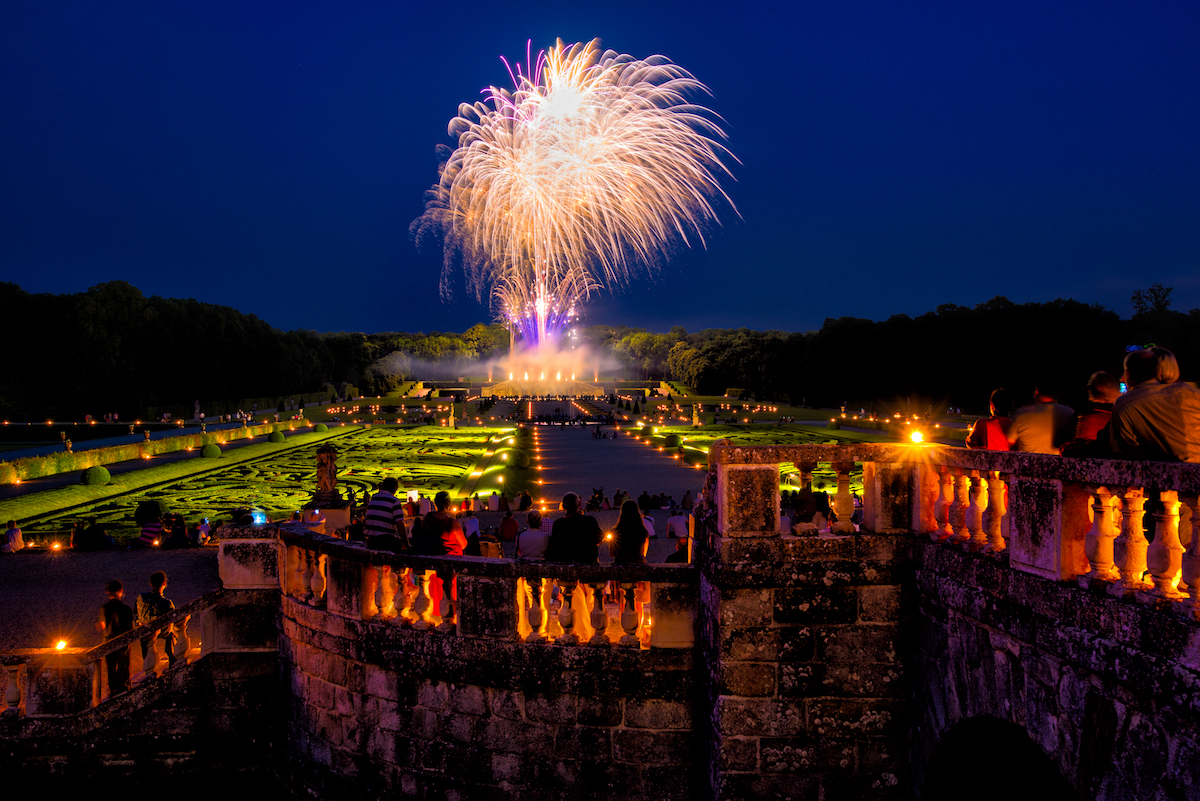 Le parc du château de Vaux-le-Vicomte / © Wilhelm Chang