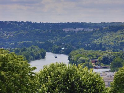 La Seine et la forêt de Saint-Germain vues depuis Saint-Germain-en-Laye / © Département des Yvelines (Creative commons - Flickr)
