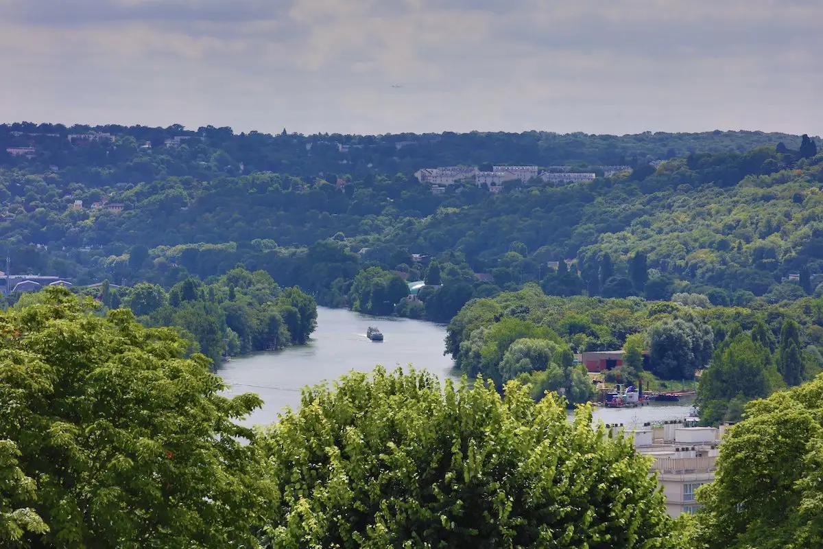 La Seine et la forêt de Saint-Germain vues depuis Saint-Germain-en-Laye / © Département des Yvelines (Creative commons - Flickr)