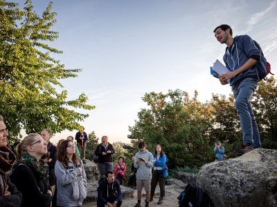 Balade de l'association A Travers Paris au parc de La Courneuve (93) / © Pierre-Yves Brunaud