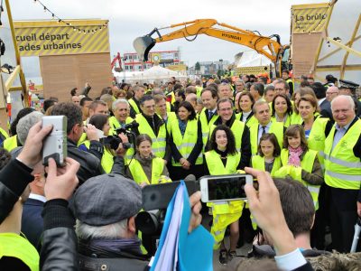 Inauguration du chantier du Grand Paris Express à Clamart le 4 juin 2016 / DR