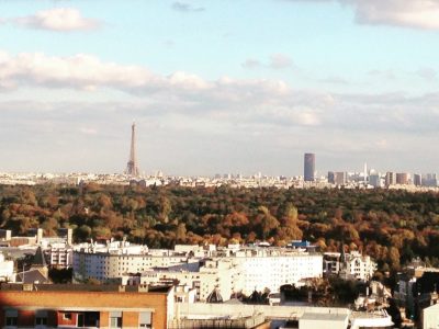 Vue depuis la terrasse du Mont Valérien à Suresnes (92) / © Steve Stillman
