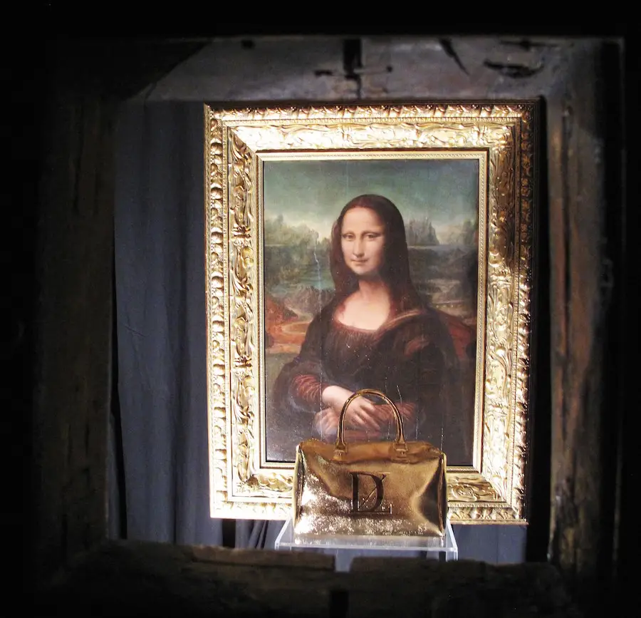 Mona Lisa and Handbag, ZEVS / © Mona Prudhomme Mona Lisa and Handbag, ZEVS / © Mona Prudhomme
