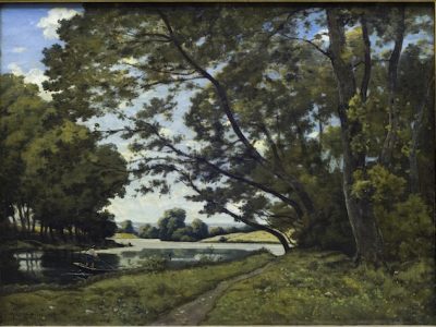 Les bords de la Seine à Suresnes, Henri Harpignies / DRLes bords de la Seine à Suresnes, Henri Harpignies / DR