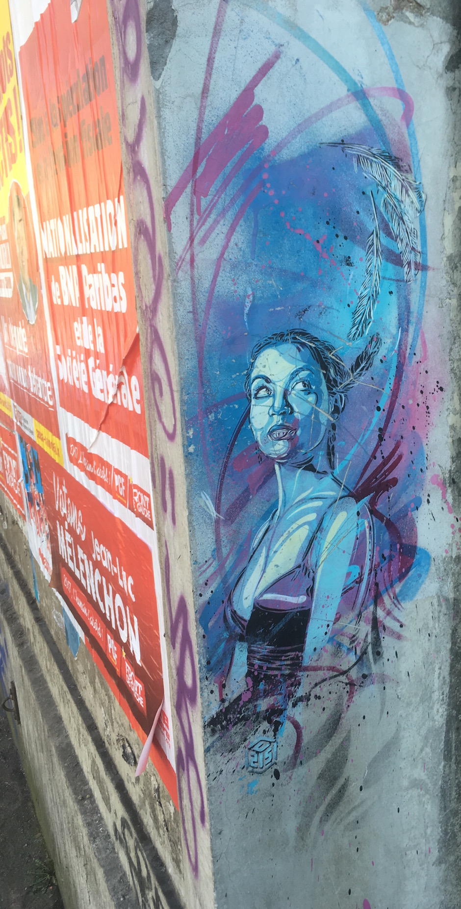C215, 107 rue Paul Vaillant-Couturier, Vitry / © Julie Gourhant 