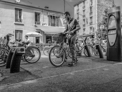 Vélib' à Montreuil / © Jean-Fabien Leclanche pour Enlarge your Paris