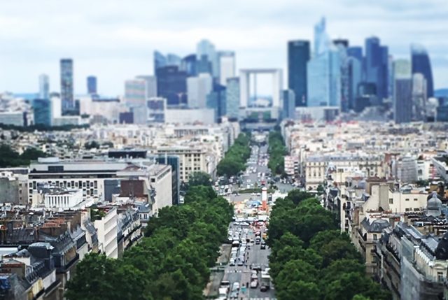 Le Grand Paris vu de l'Arc de Triomphe / © Steve Stillman pour Enlarge your Paris