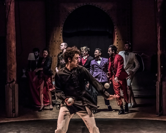Apéro cirque à l'Académie Fratellini / © Jean-Fabien Leclacnhe pour Enlarge your Paris