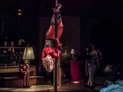 Apéro cirque à l'Académie Fratellini / © Jean-Fabien Leclacnhe pour Enlarge your Paris