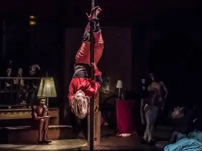 Apéro cirque à l'Académie Fratellini / © Jean-Fabien Leclacnhe pour Enlarge your Paris