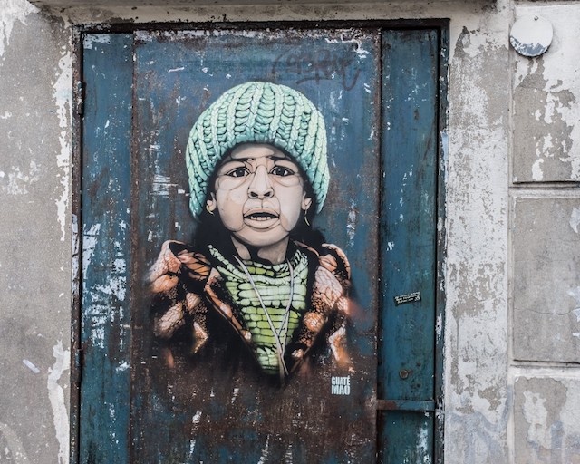 Oeuvre de Guaté Mao / Jean-Fabien Leclanche pour Enlarge your Paris