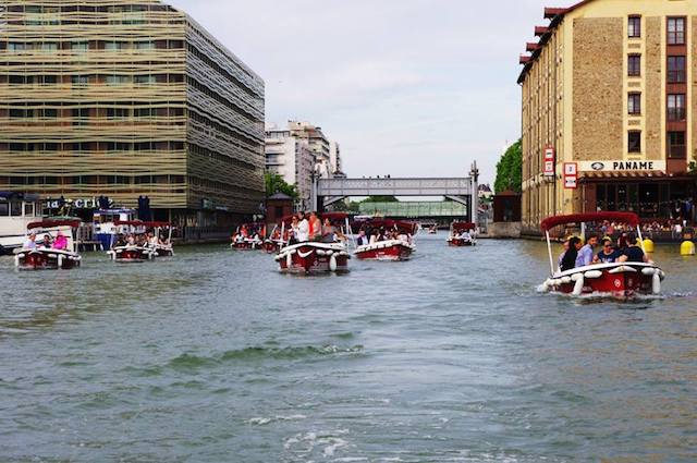 Les bateaux électrique de Marin d'eau douce sur le canal / DR