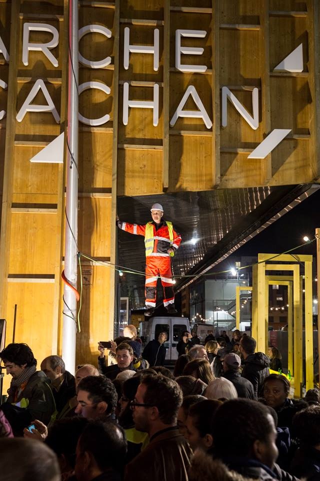 Fête de chantier du Grand Paris Express sur le site d’Arcueil-Cachan / © Société du Grand Paris