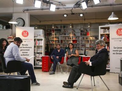 Interview de Jean-Louis Borloo le 3 mai 2018 par la rédaction du Bondy Blog et de Mediapart / © Bondy Blog