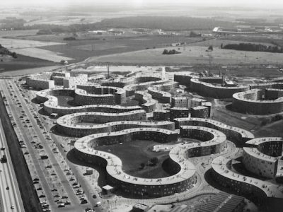 Les Courtillières à Pantin en 1964 - architecte M. Aillaud / © Jean Bruchet