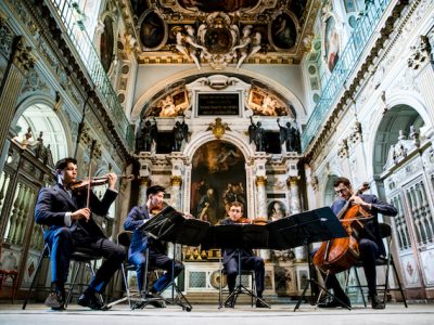 Les Rencontres musicales ProQuartet au château de Fontainebleau / © Noé Termin