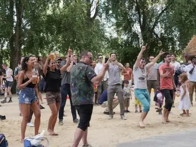 La plage du 6b à Saint-Denis / DR
