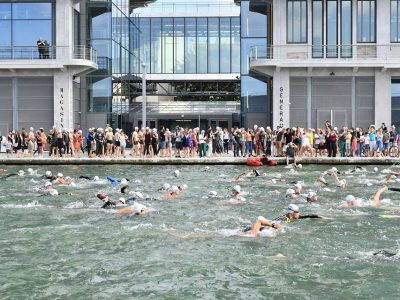 Open Swim Stars dans le canal de l'Ourcq / © F. Foucha