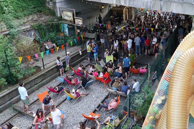 Le festival "Clignancourt danse sur les rails" prend possession des rails de la Petite ceinture les 18 et 19 septembre / © Les Jardins du ruisseau