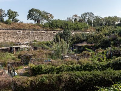 Les Jardins ouvriers du Fort de l’Est dans le quartier du Franc-Moisin à Saint-Denis / © Jean-Fabien Leclanche pour Enlarge your Paris