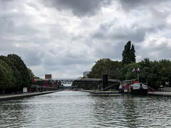 Le canal de l'Ourcq