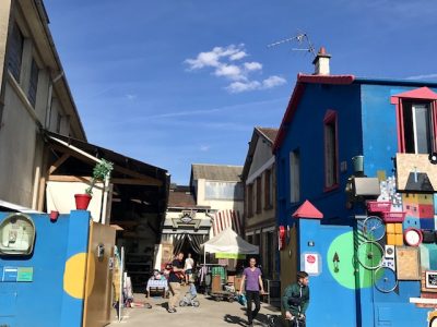 La recyclerie La Pagaille à Ivry / @ Julie Gourhant alias @legrandparisvudemaminiet @parisla_belle