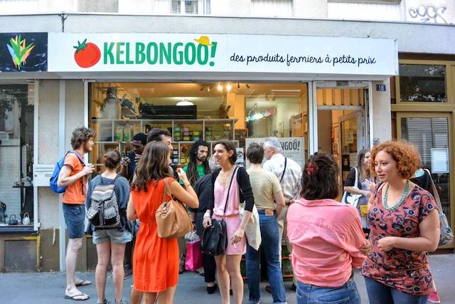 L'épicerie locavore Kelbongoo dans le 19e / © Mona Prudhomme pour Enlarge your Paris