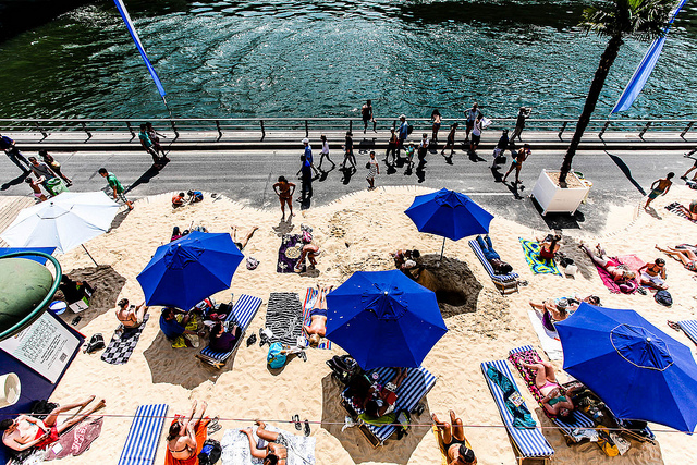 Paris plage / © Sharat-Ganapati (Creative commons - Flickr)