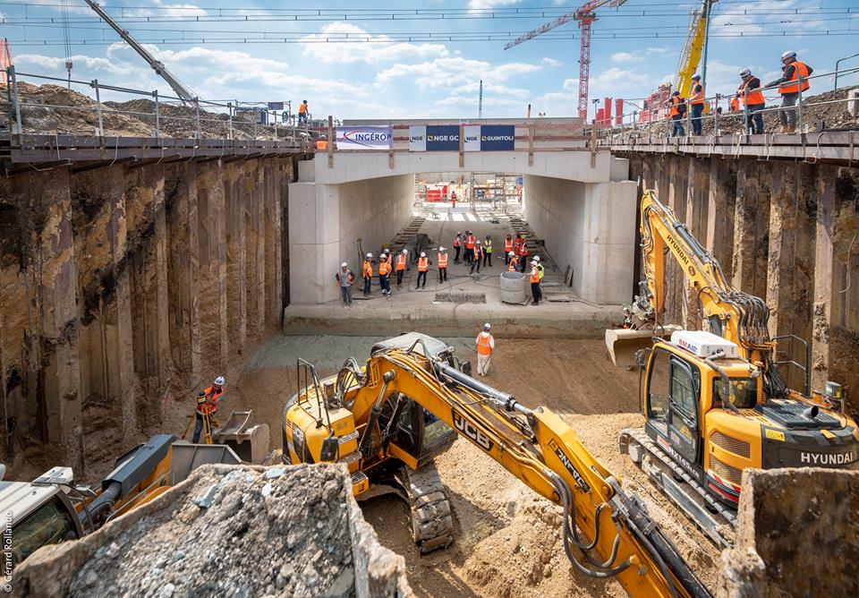 Chantier du Grand Paris Express à Vitry / © Société du Grand Paris - Gérard Rollando