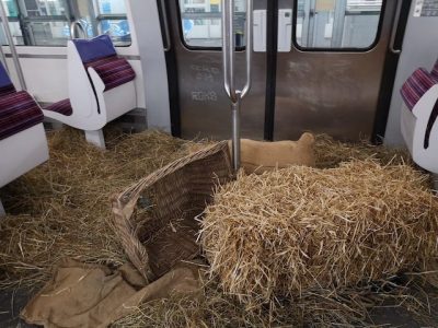La ligne 13 photographiée dimanche 9 décembre par le twitto @Kenji_Yrb / (C) @Kenji_Yrb