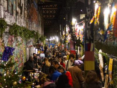 Marché de Noël au Hasard Ludique à Paris / © Hélène Rozenberg