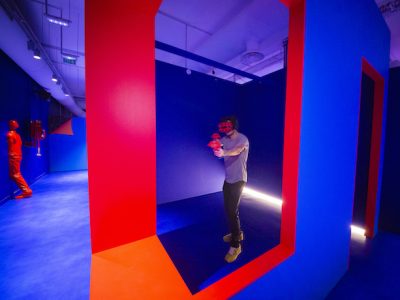 L'espace de réalité virtuelle Illucity à La Villette / © Illucity