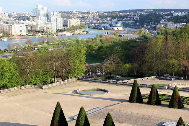 Vue sur Boulogne depuis le parc de Saint-Cloud / © Fred Romero (Creative commons - Flickr)