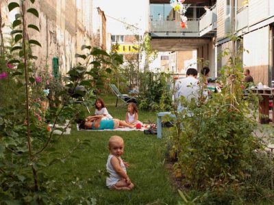 Le projet d'habitat participatif Diwan à Montreuil / © Anne-Laure Engelhard