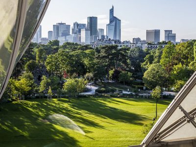 Le bois de Boulogne vu depuis la Fondation Louis-Vuitton / © Ninara (Creative commons - Flickr)