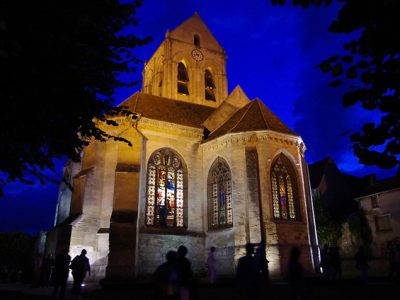 L'église d'Auvers-sur-Oise, qui a inspiré l'un des chefs-d'oeuvre de Van Gogh / © R_a_p_h_a_e_l (Creative commons - Flickr)