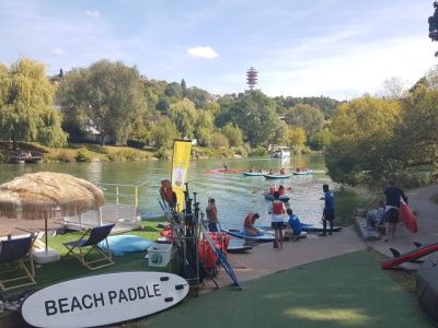Le club Beach Paddle à Saint-Maur / © Mona Prudhomme pour Enlarge your Paris