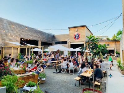Le Beer Garden de la brasserie Demory à Bobigny / © Demory-Paris