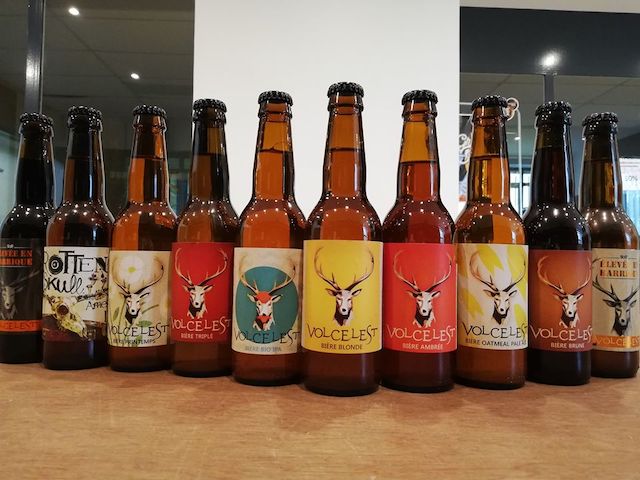 Les bières bio Volcelest / © Brasserie Volcelest