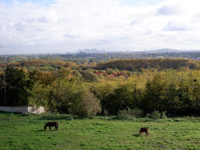 Le panorama sur le Grand Paris depuis la terrasse de Saint-Germain-en-Laye / © Solenn Cordroc'h pour Enlarge your Paris