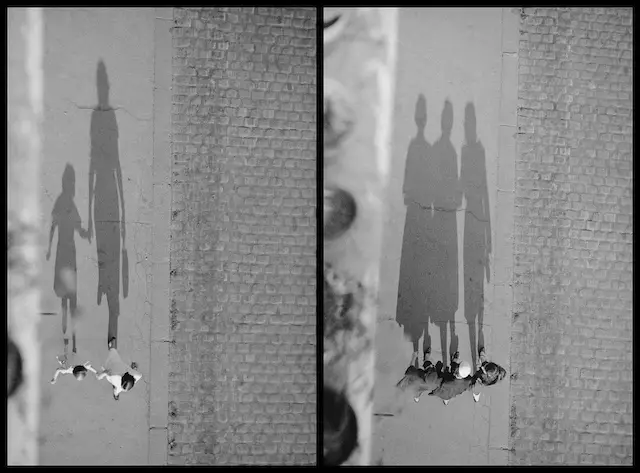Photo d'André Kertész tirée de l'exposition "Marcher dans l'image" à la Maison Doisneau à Gentilly / © André Kertész