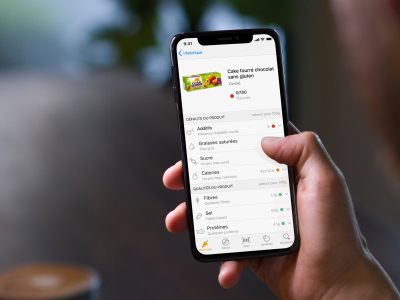 L'application mobile Yuka permet de connaître la valeur nutritionnelle des produits de la grande distribution / © Yuka