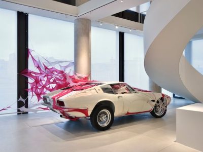 La Milly’s Maserati de Madeleine Berkhemer à La Fab, la galerie ouverte par agnès b. dans le 13e / @ La Fab